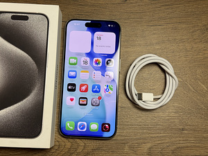 Apple iPhone 15 Pro 128gb, White Titanium (1 foto / 3)