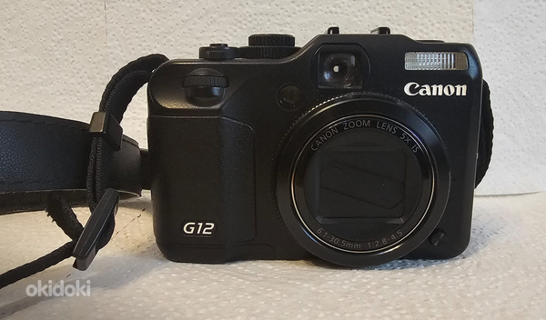Canon PowerShot G12 Компакт цифр 10-мег камера 5x Opt Zoom (фото #1)