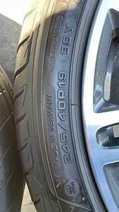 245/40 R19 GOODYEAR EAGLE F1 ASYMMETRIC 3 2tk DOT1322 (3 foto / 5)