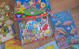 Erinevad puzzled väikelastele (9 foto / 10)