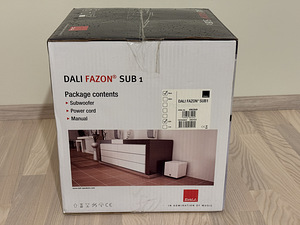Kompaktne subwoofer DALI Fazon SUB 1 (6 foto / 6)