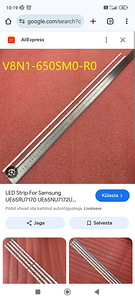 Samsung 65" tv(ledid tahavad vahetust) (2 foto / 5)