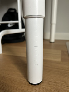 Ikea kirjutuslaud 120x60 cm, reguleeritav jalg, kaablirenn (3 foto / 4)