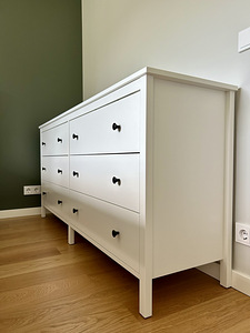 6 sahtliga ikea kummut, valge, 172x83 cm (1 foto / 2)