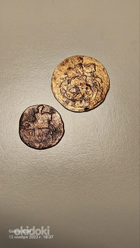 2 монеты Екатерины 2 (фото #2)