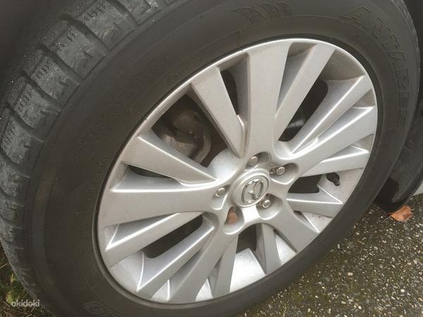 5x114.3 литые диски Mazda 6 всесезонная резина (фото #1)