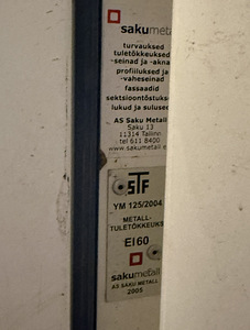 Tulekindel uks EI60 (Tulekindel uks EI60) (2 foto / 6)