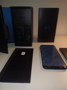 Samsung Galaxy S8+ : taasta või varuosadeks (ekraan katki) (5 foto / 10)