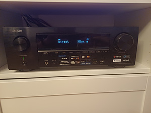 Kodukino ressiiver Denon AVR-X1600H Heos +Polk Audio kõlarid (1 foto / 10)