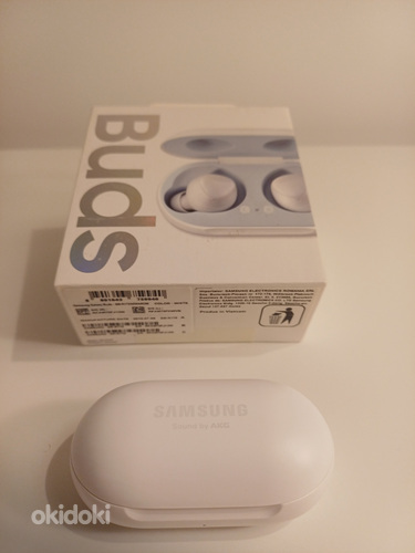 SAMSUNG Galaxy Buds : White (SM-R170NZWAROM) (foto #8)
