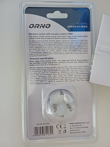 PISTIKUPESA ORNO KAUGJUHTIMISPULDIGA MINI 2TK (4 foto / 9)