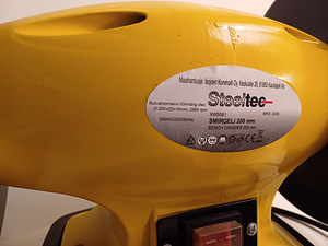 Steeltec (SKU: XWS061) BENCH GRINDER 200MM 230V - KÄI (4 foto / 10)