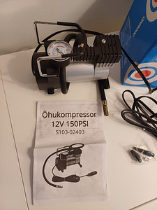 ONROAD AIR COMPRESSOR 12V 150 PSI : Õhukompressor / pump (5 foto / 9)