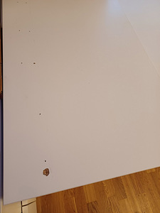 Kirjutuslaud / nurgaga laud / nurklaud (valge) (5 foto / 7)