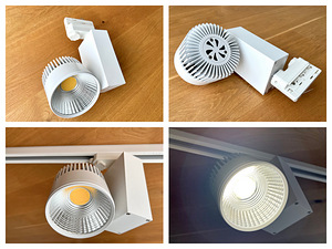 3-faasiline LED siinivalgusti 20W/4000K (2 foto / 3)