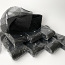 Кринолин черный 12 см х 8 шт - (8 рулонов = 192 м) (фото #1)