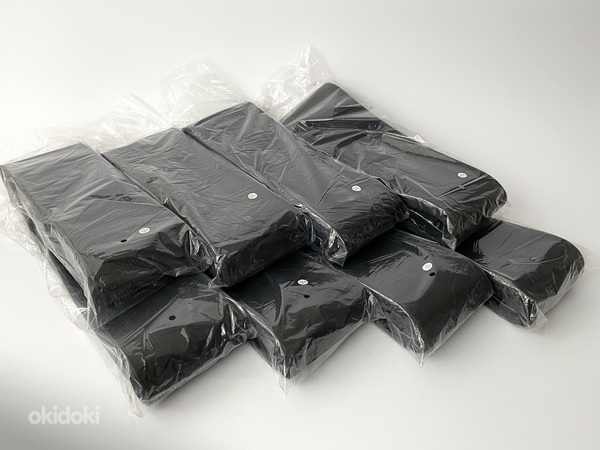 Кринолин черный 12 см х 8 шт - (8 рулонов = 192 м) (фото #2)