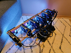 Майнер / Майнер 6x GTX 1660Ti / Super ETH 184,5MH / s (2 фото из 4)