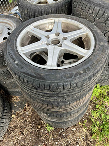 R17 5x120 koos suverehviga 225/50r17 (1 foto / 3)