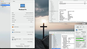 Macbook Pro 16" 2019 16GB 500GB Aku 251 tsüklit (2 foto / 10)