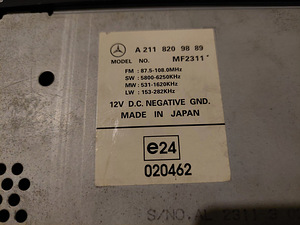Магнитола MF2311 (2 фото из 2)