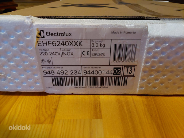 Новая варочная поверхность Electrolux EHF6240XXK (фото #2)