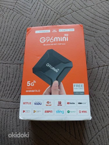 TV box G96 mini dekodeerimisvideokast