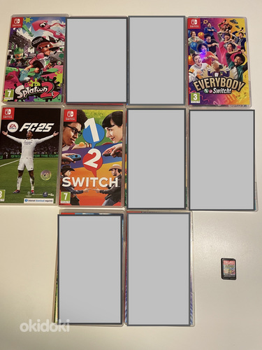 Müün Nintendo Switch mängukassette