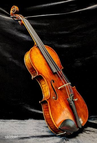 Скрипка с надписью Joseph Guarnerius 1707 (фото #1)