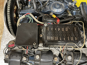 Yamaha 80 hp aeto 2 taktiline varuosadeks (10 foto / 10)