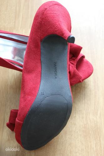 Punased naiste kingad, nr 41, USAst, uued (foto #2)