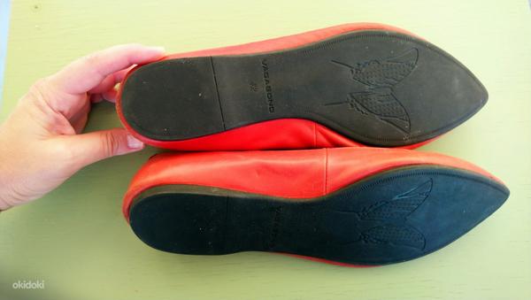 Красные кожаные туфли Vagabond nr 42 (фото #3)