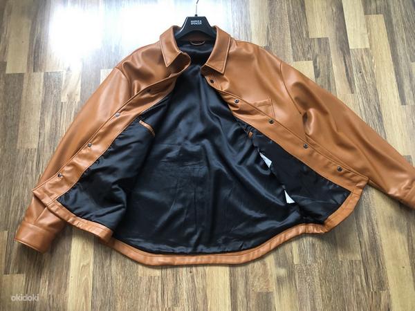 ZARA МУЖСКАЯ кожаная куртка / куртка XL (как новая) (фото #1)