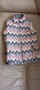 Voodriga vest tüdrukutele vanuses 4-6 aastat
