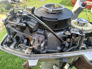 Honda 5hp paadimootor (4 foto / 5)