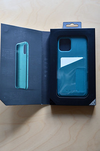 iPhone 11Pro nahast ümbris Mujjo kaarditaskuga (2 foto / 2)