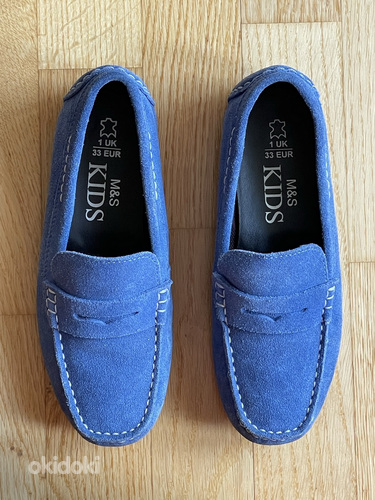 Кожаные туфли Mark & Spencer для мальчиков (фото #2)