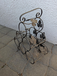 Veinipudeli hoidja kuuele pudelile (5 foto / 6)