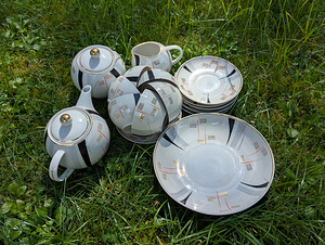 MARIJKA Riga Porcelain Complete Tea Set (5 foto / 10)