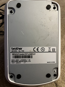 Label printer Brother QL-700 (2 foto / 2)