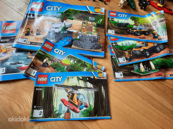 Лаборатория исследования джунглей LEGO City 60161 и 60159 (фото #4)