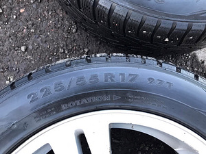BMW veljed ja naasterehvid R17 (5 foto / 9)
