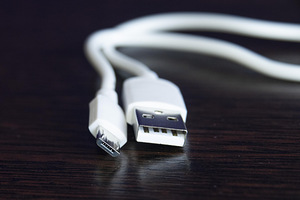 USB Type-A / Micro-B kaabel, 34 cm