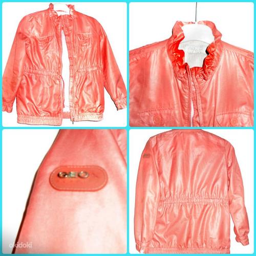 Geox Respira легкая лосесево- розовая куртка, 140-152 /9-11л (фото #7)