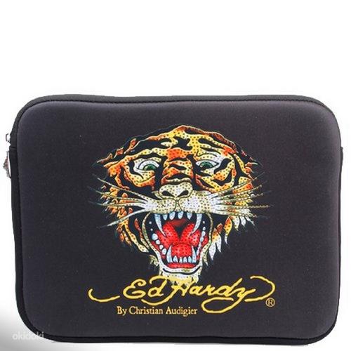 Ed Hardy сумка-чехол для планшета- лаптопа с тигром, новая (фото #2)