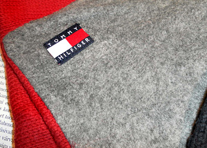 Tommy Hilfiger soe bordoo-sinine meeste sall, uus (6 foto / 7)
