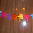 Яркая гирлянда-баннер Happy Birthday, новая (фото #1)