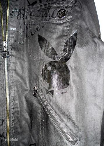 Playboy мужская черная джинсовая куртка, M -L-46-50, новая (фото #5)