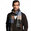 Gant солидный мужской шарф в клетку 100% шерсть овцы, новый (фото #3)
