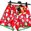 Рождественские шелковые трусы-шорты, S-M, новые (фото #1)